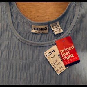 🎉2/$15🎉Fashion Bug Sleeveless Top - Sz 18/20W